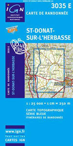 Ign Top 25 #3035 E Saint-Donat-sur-l