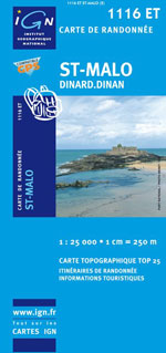 Ign Top 25 #1116 et St-Malo, Dinard, Dinan