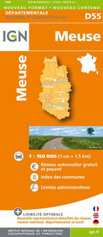 Ign Département #55 Meuse