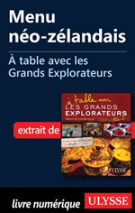 Menu néo-zélandais - À table avec les Grands Explorateurs