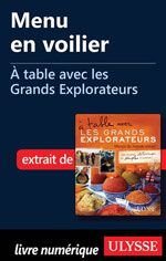 Menu en voilier - À table avec les Grands Explorateurs