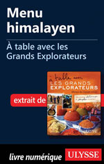 Menu himalayen - À table avec les Grands Explorateurs