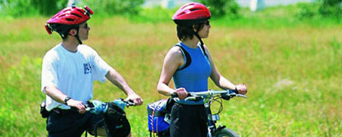 Rouler aux Iles de Boucherville