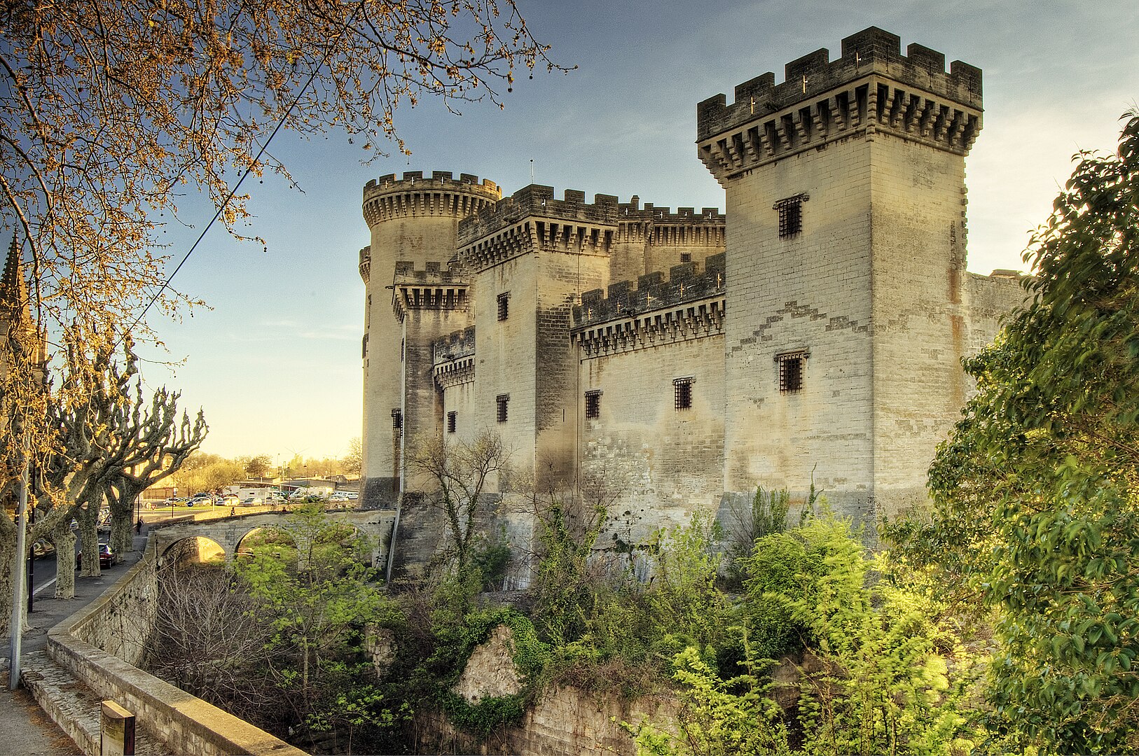 Le Château de Tarascon, dit château du roi René. Par Wolfgang Staudt —  CC BY 2.0, https://commons.wikimedia.org/w/index.php?curid=4042377