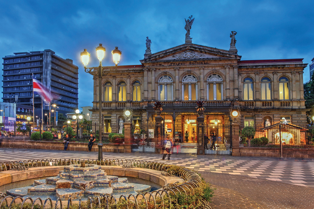 Le Costa Rica et sa capitale San José