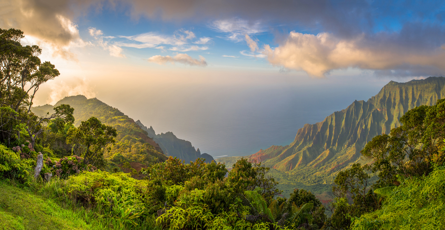 La côte de Na Pali sur l