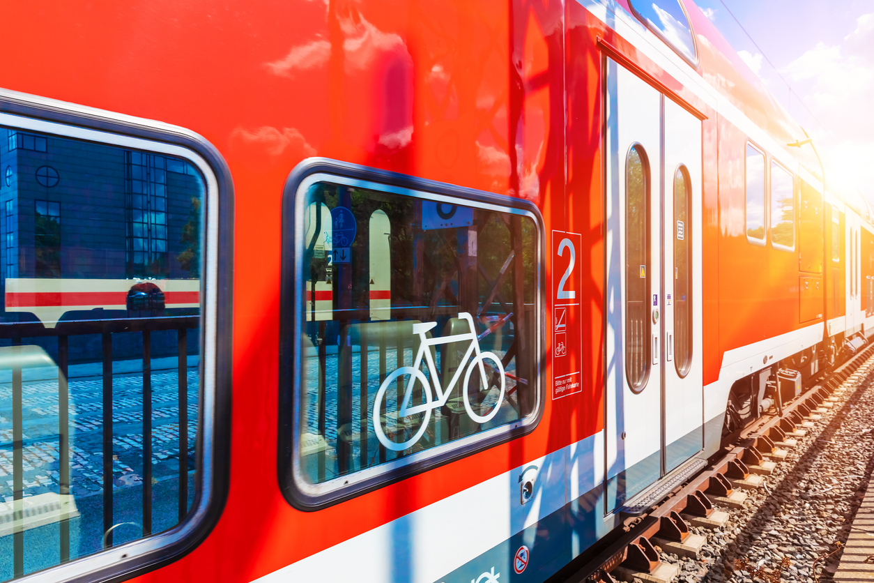 Voyager en Allemagne à vélo, en train !