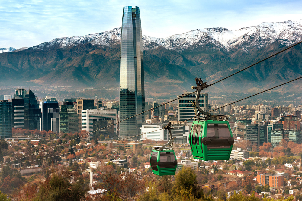 Déplacement à Santiago du Chili