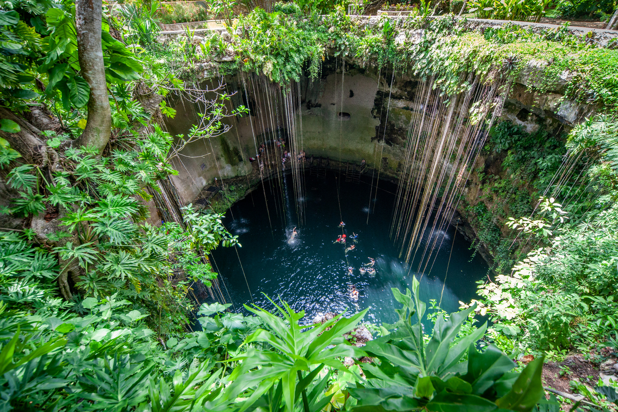 Les <i>cenotes</i> du Yucatán