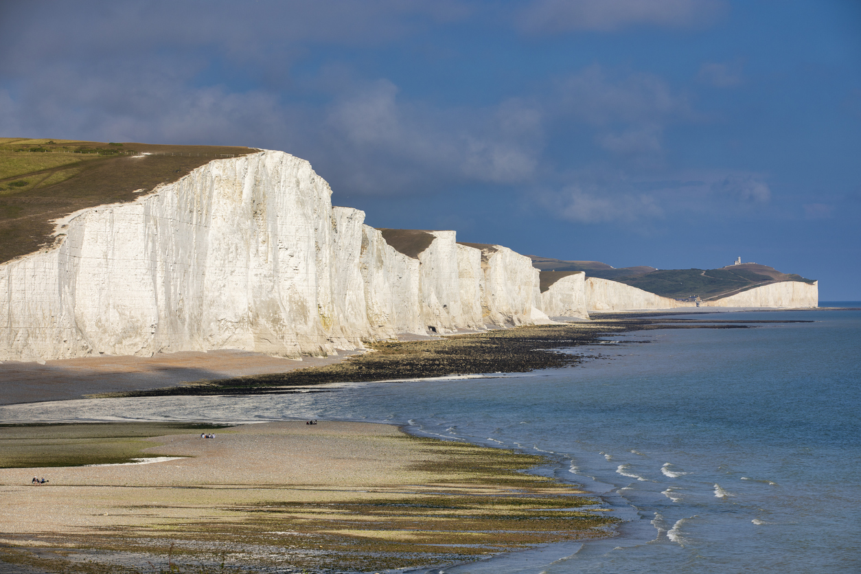 Les Seven Sisters au sud de l