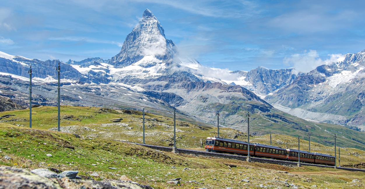 Des trains verts : une montée avec l