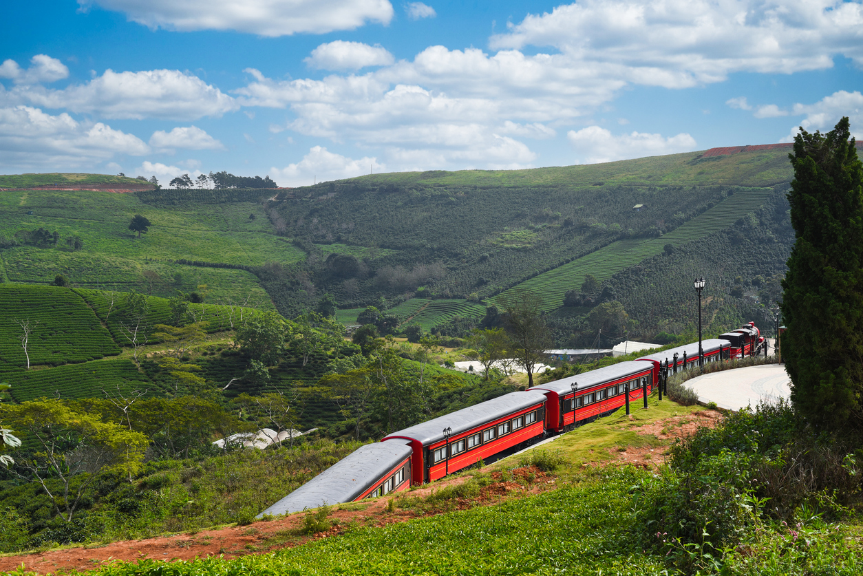 Le plaisir du train au Vietnam