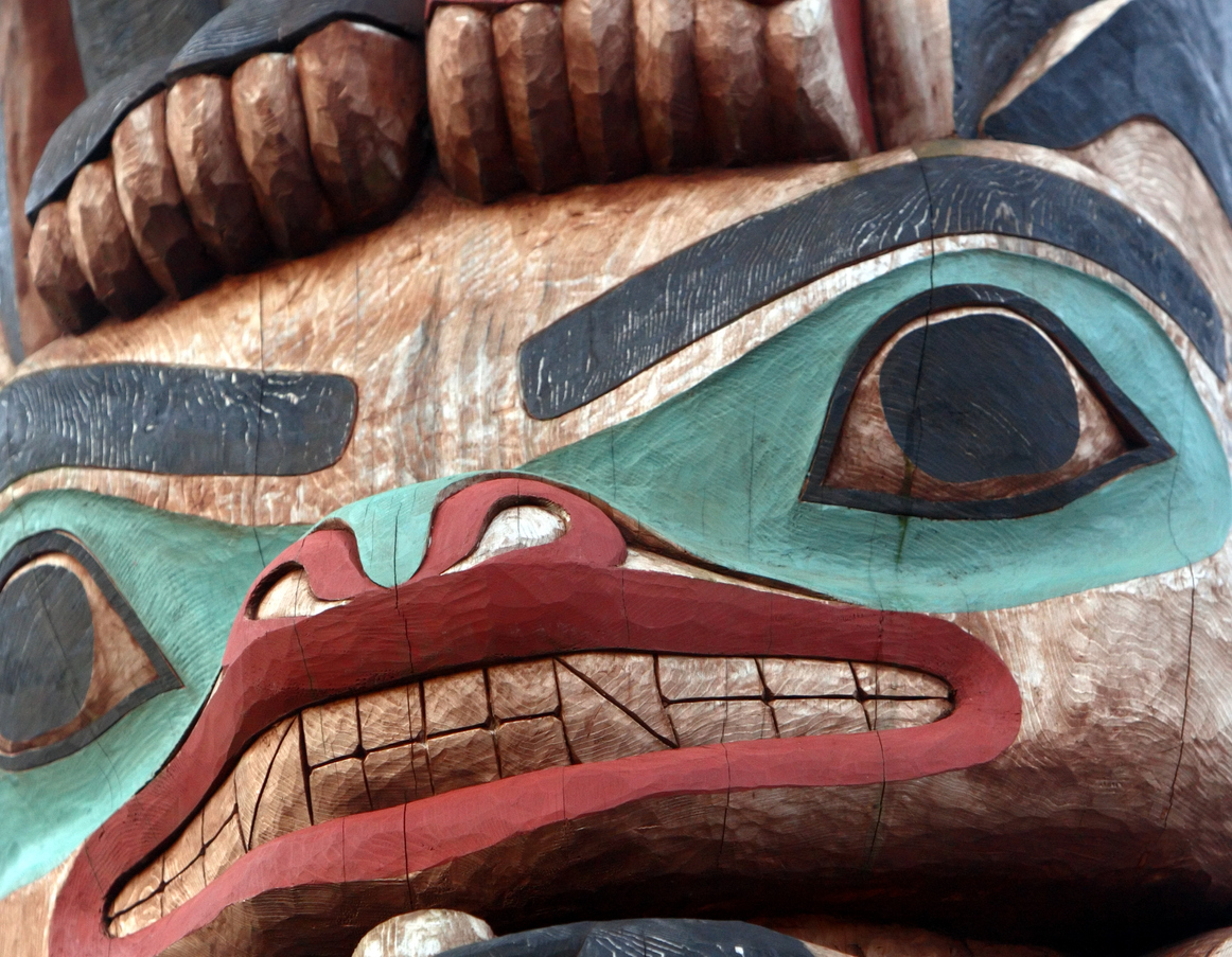 Les totems des Premières Nations du Nord-Ouest