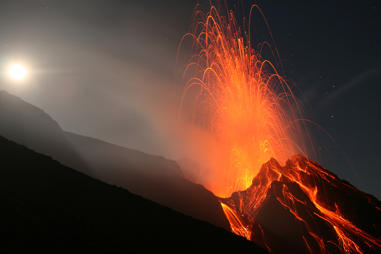 Le belvédère de la Sciara del Fuoco sur l