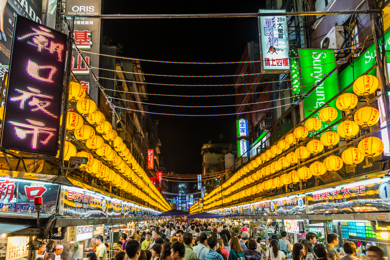 Gastronomie des marchés de nuit de Taïwan