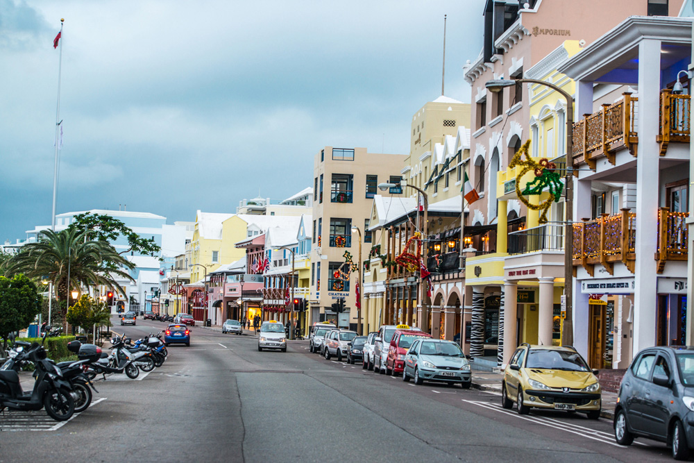Déplacement aux Bermudes