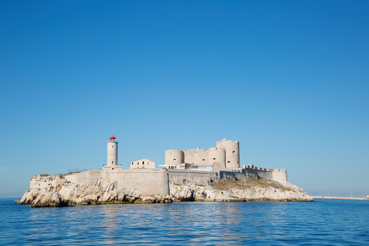 Les îles du Frioul, en face de Marseille