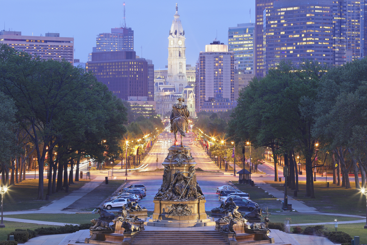 La Benjamin Franklin Parkway