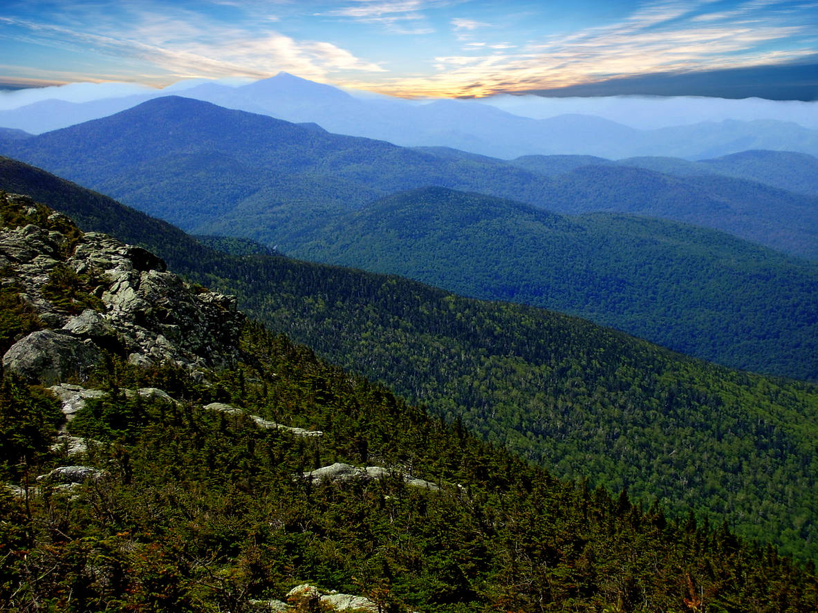 Les plus hautes montagnes du Vermont