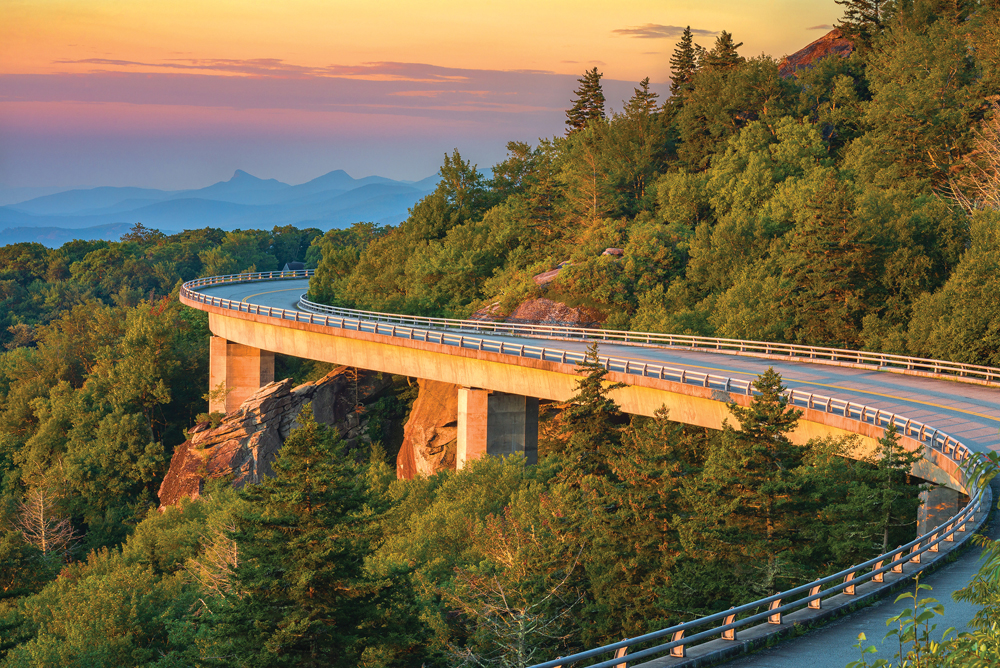 La Blue Ridge Parkway 