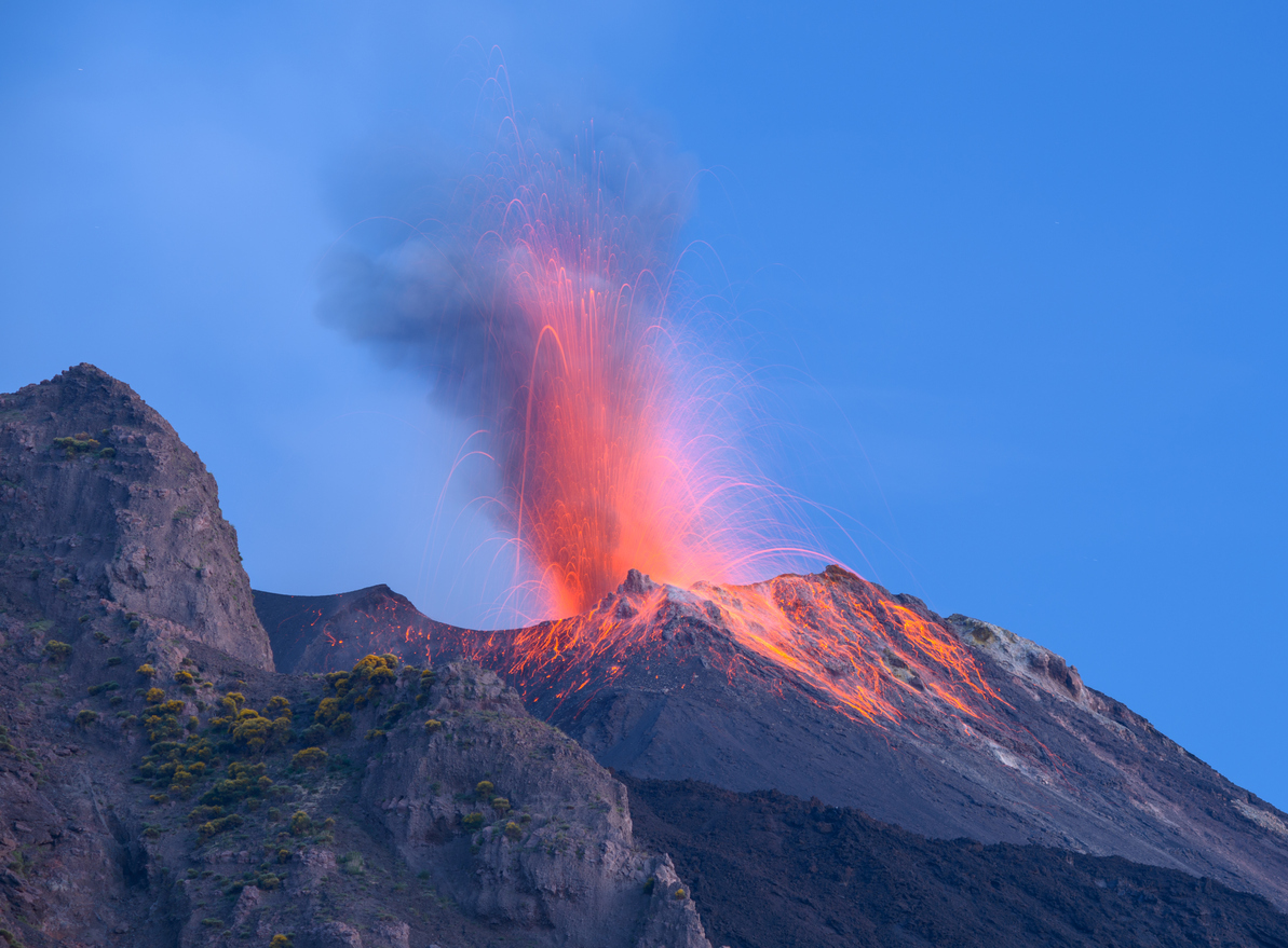 L’île volcanique de Stromboli