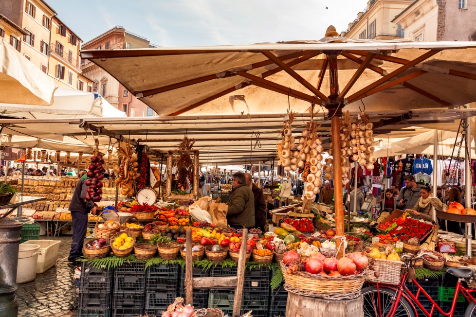 Les marchés dans le sud de l