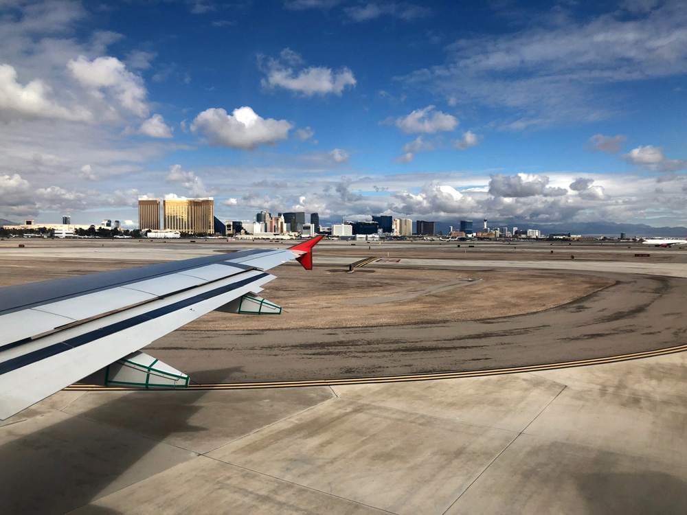 Déplacement à Las Vegas
