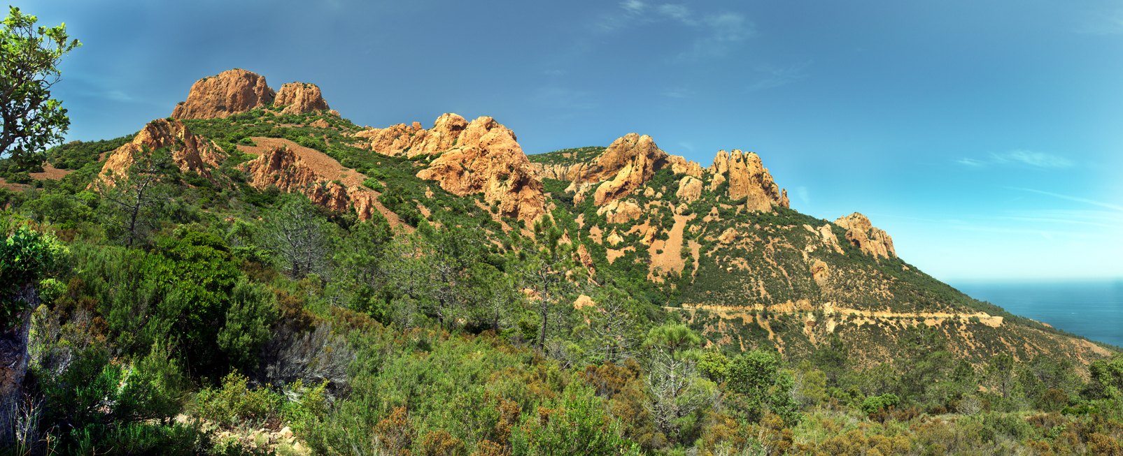 Le massif de l’Estérel