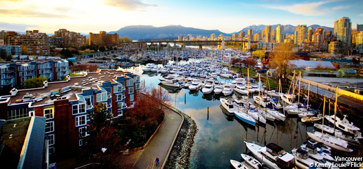 Vancouver par les 5 sens