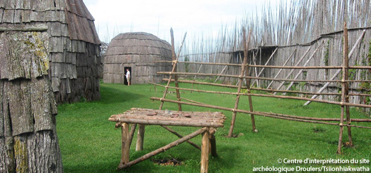Le site arch&eacute;ologique Droulers-Tsiionhiakwatha