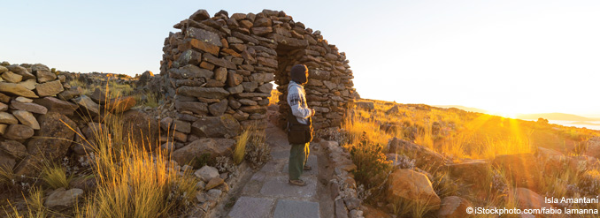 Le lac Titicaca et ses &icirc;les p&eacute;ruviennes