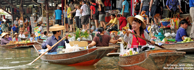 Bangkok la color&eacute;e : entre pass&eacute; et modernit&eacute;