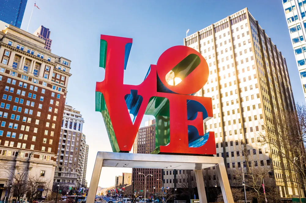 La sculpture LOVE de Robert Indiana   | © Dreamstime.com/F11photo
