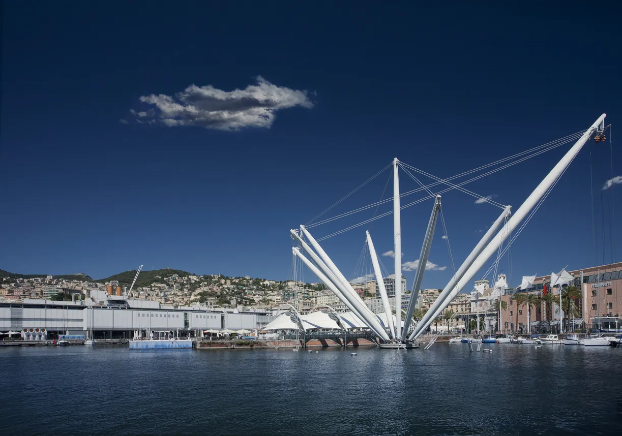 Gênes, son vieux port et les oeuvres de Renzo Piano
© iStock/stefanoborsani