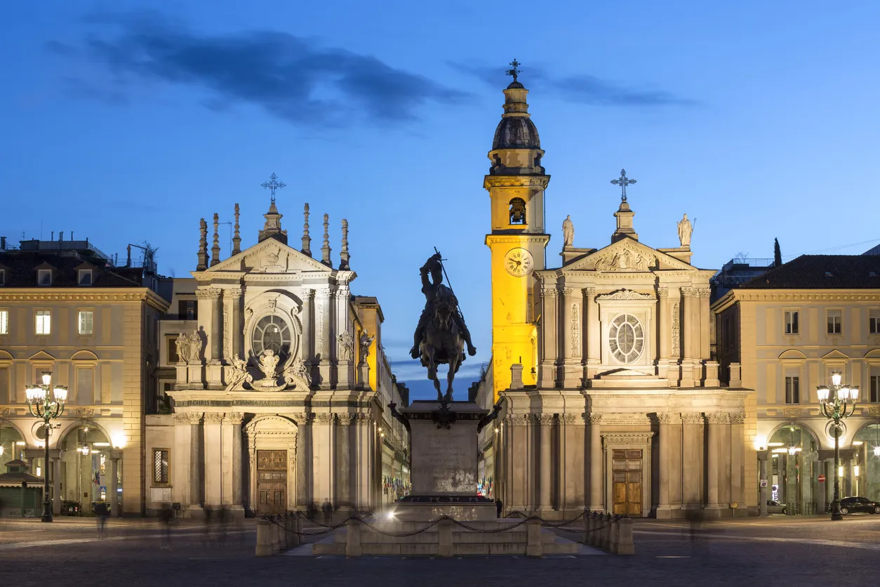 Piazza San Carlo, Turin, Italie du Nord
© iStock/romaoslo