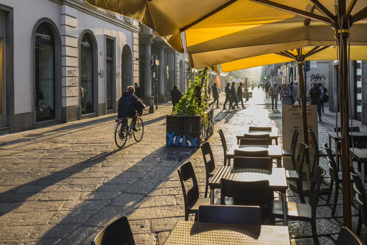 Bar à Turin, via Garibaldi
© iStock/MicheleVacchiano