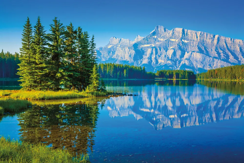 Le mont Rundle, dans les Rocheuses. | © iStockphoto.com/dszc