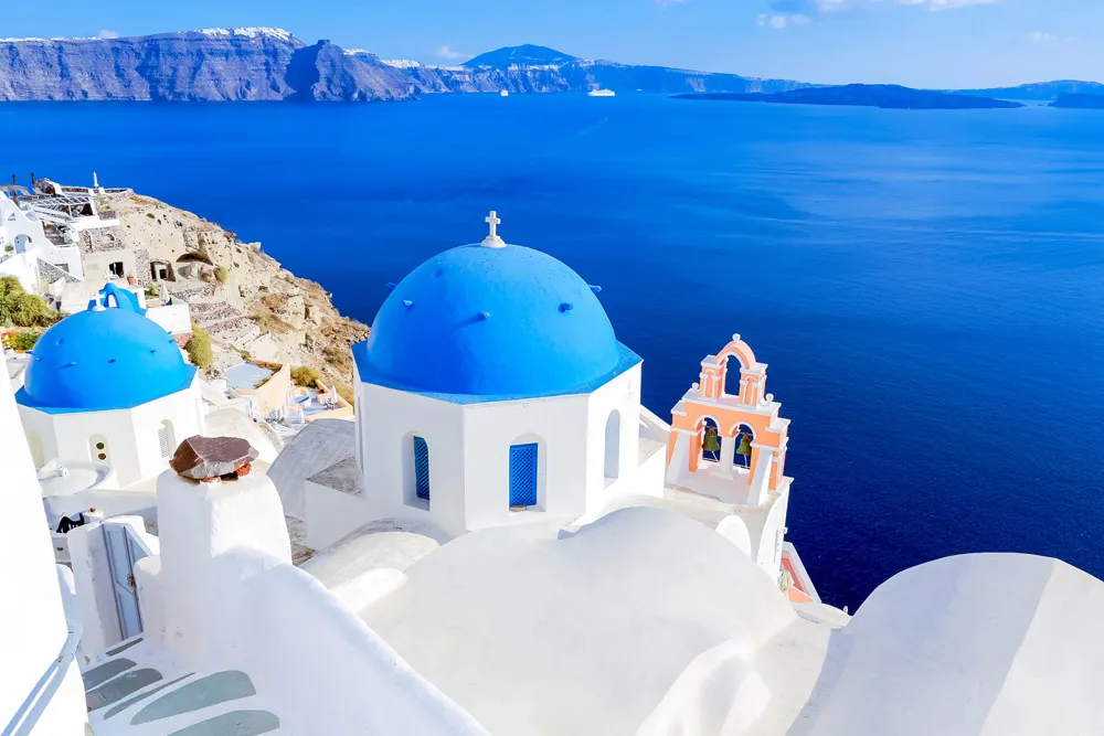 Église d’Oia, Santorin, Cyclades | © ansonmiao