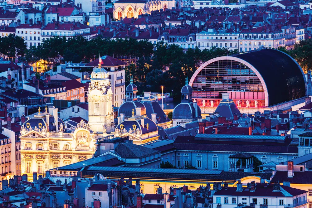 Dôme de l’Opéra de Lyon | © iStockphoto.com/Henryk Sadura