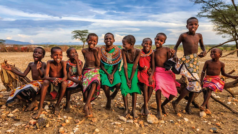 Enfants samburus | © iStockphoto.com/Bartosz Hadyniak