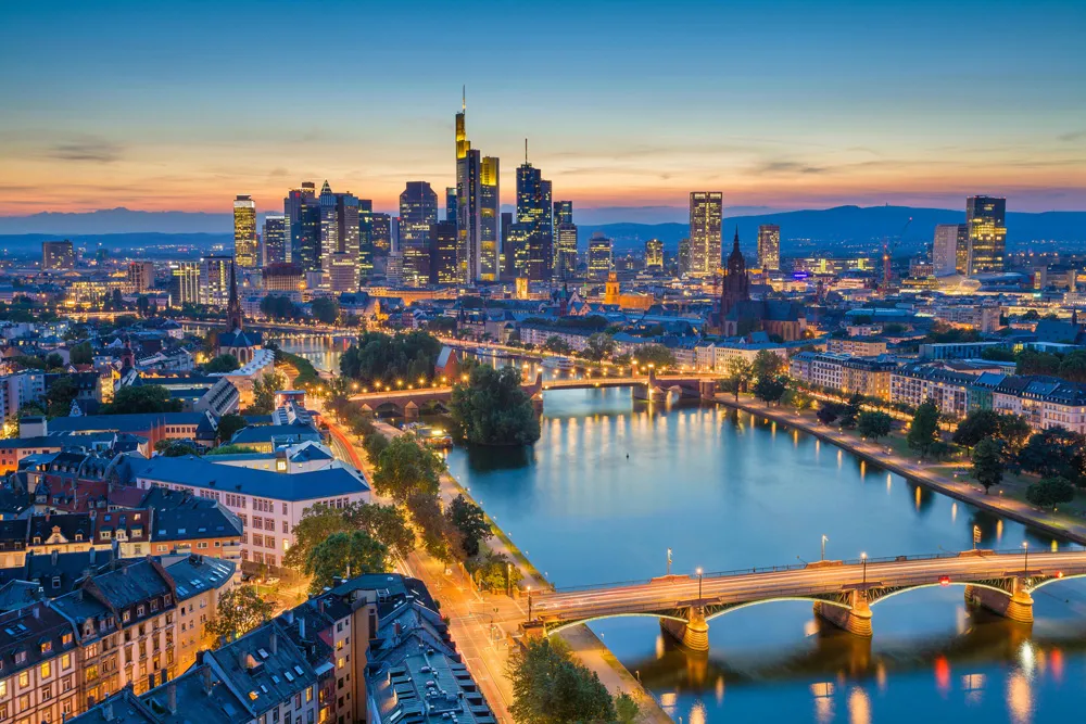 Francfort illuminée, Allemagne | © RudyBalasko
