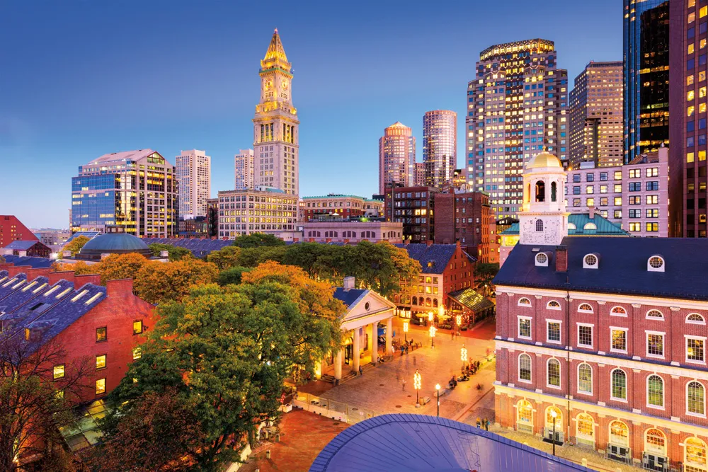 Le centre-ville de Boston. | © iStockphoto.com/SeanPavonePhoto