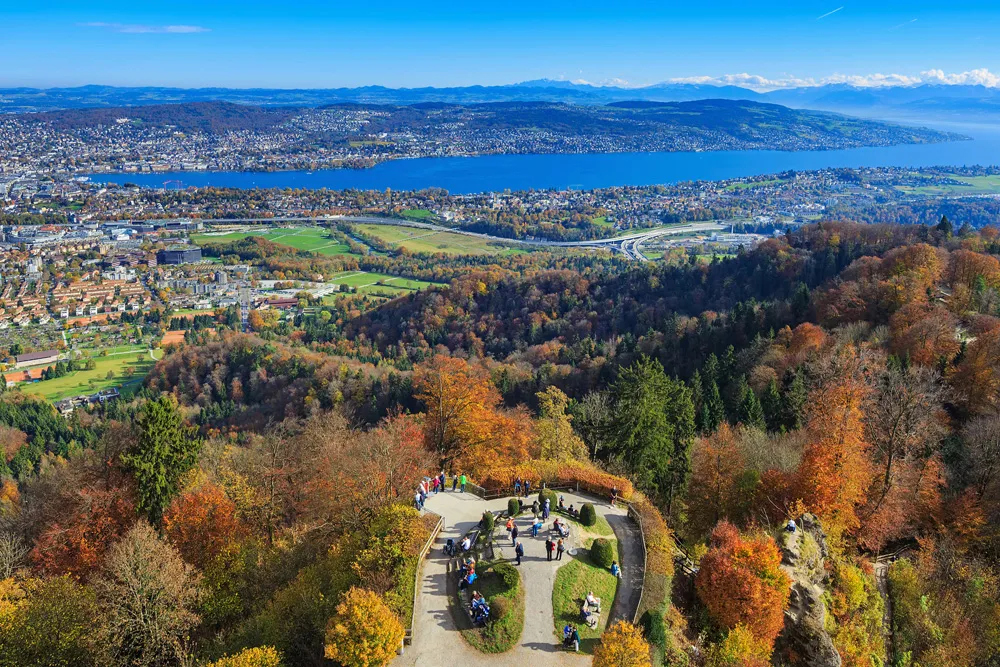 Mont Üetliberg, Zurich, Suisse | © Denis Linine