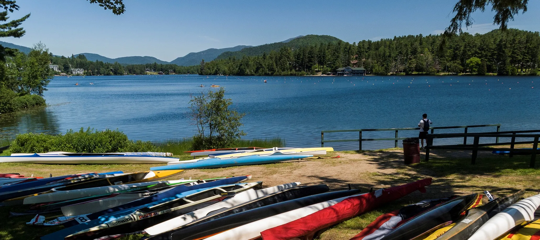 Le lac Placid dans l'État de New-York  © istock /:SorinVidis