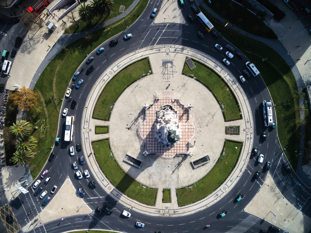 La Praça Marquês de Pombal. | © iStockphoto.com/gustavofrazao